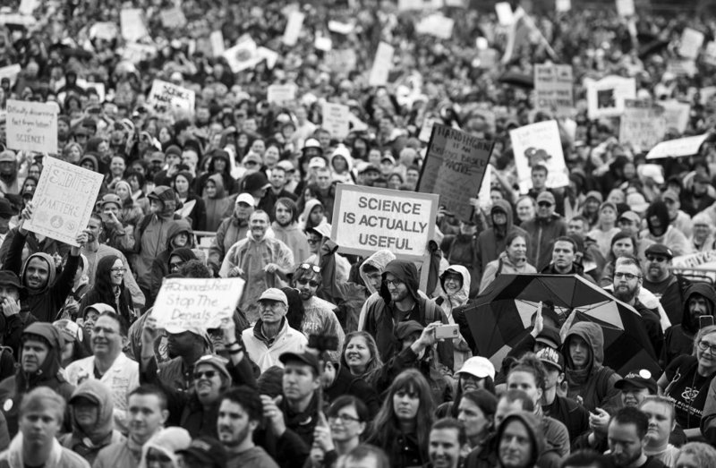 GETTY IMAGES. Manifestación de 1970 en Nueva York a favor del medio ambiente.